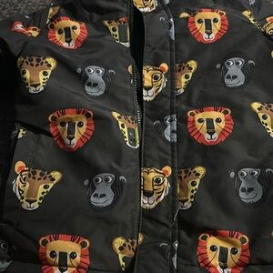 Animal pattern Little Boys Coat size 4t Children’s place